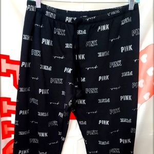 PINK RARE XL/XXL joggers NWT